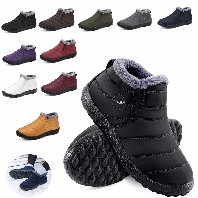 Winter Fur Lined Snow Boots