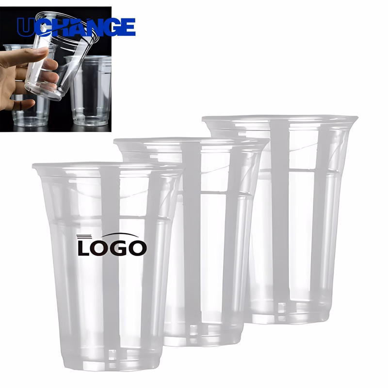 Clear Plastic Cup Container (12oz)