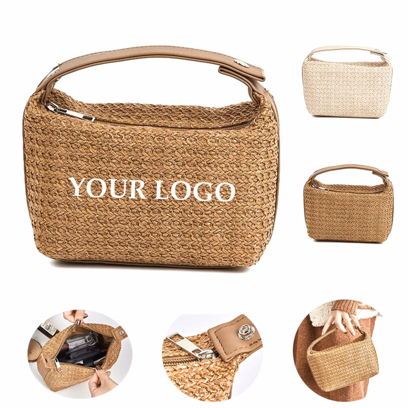 Straw Handbag Woven Tote Bag
