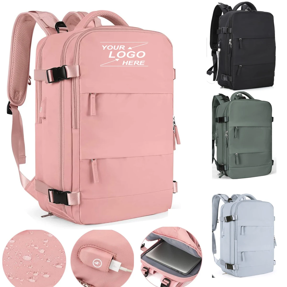 Large Laptop Travel Backpack for Men and Women 1