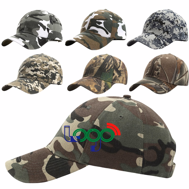 Cotton Camouflage Baseball Cap MOQ20