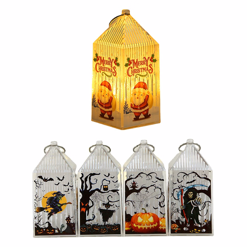 LED Halloween Pumpkin Lamp Lantern