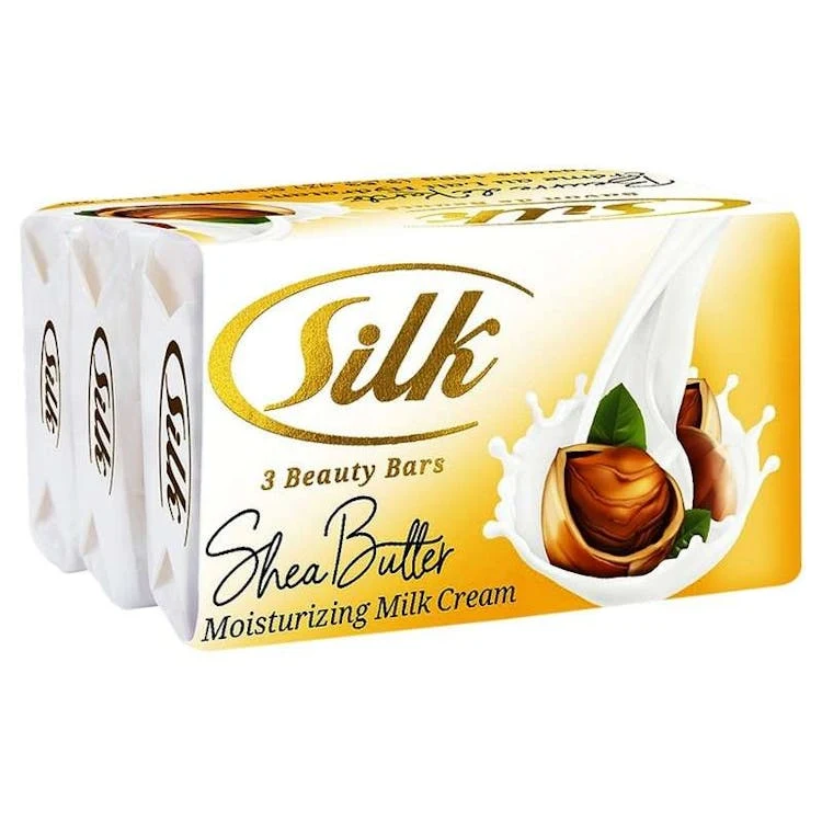 Silk Beauty Bar Soap - 3 Pack Shea Butter 1