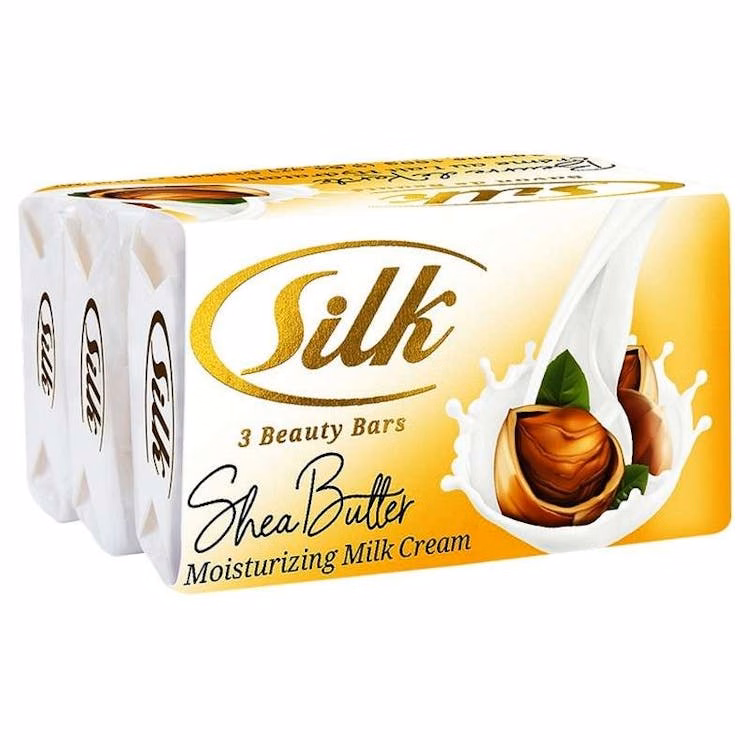 Silk Beauty Bar Soap - 3 Pack Shea Butter
