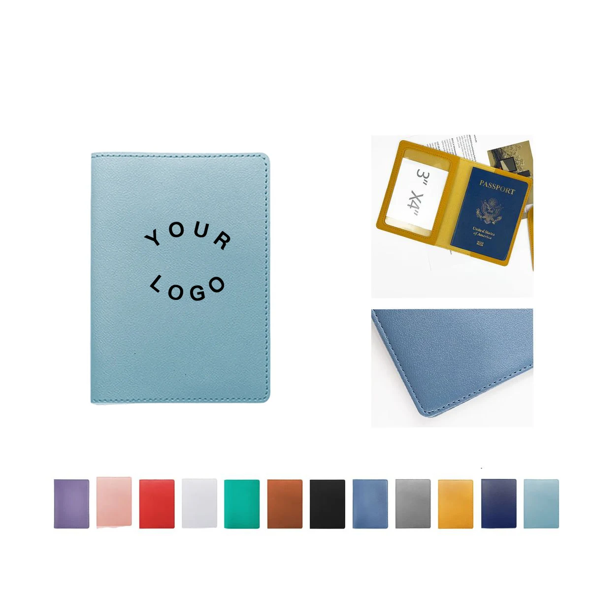 PU Passport Holder Compact and Durable 1