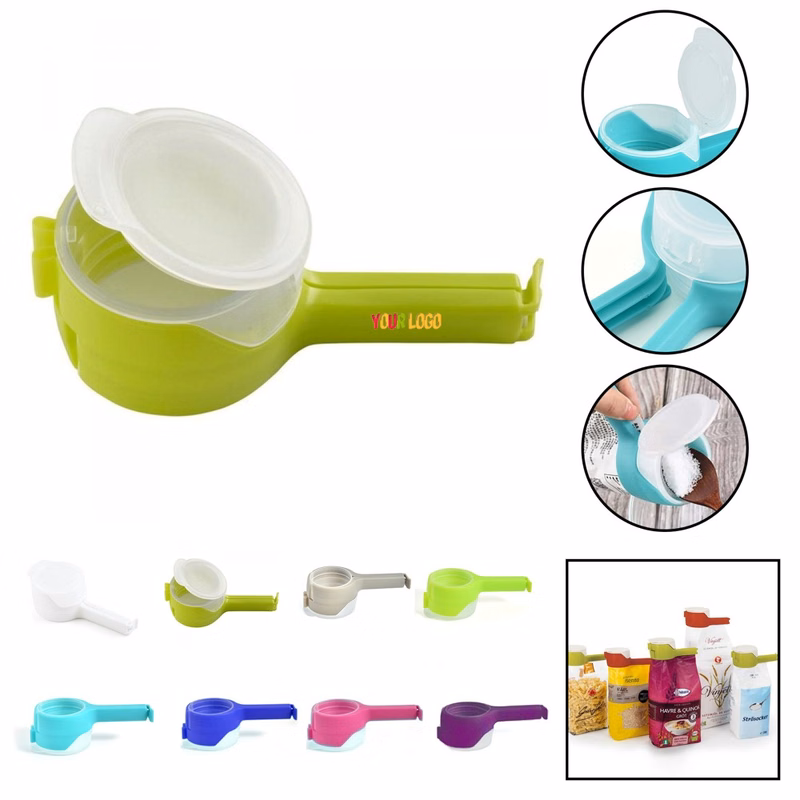 Bag Sealing Clips With Pour Spout