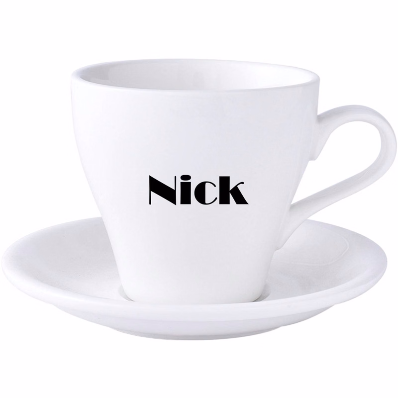 2.7Oz Coffee cup and saucer set