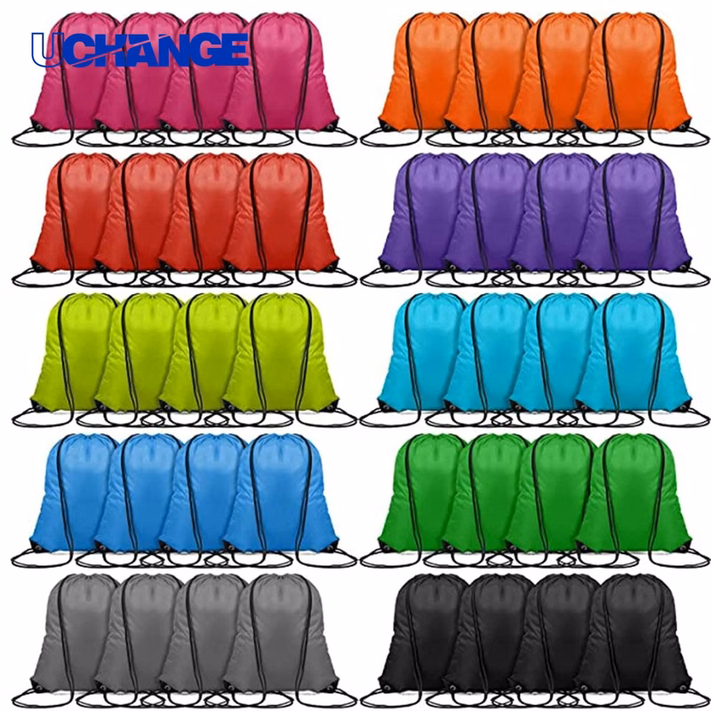 Multi-Color Drawstring Cinch Backpack Organizer