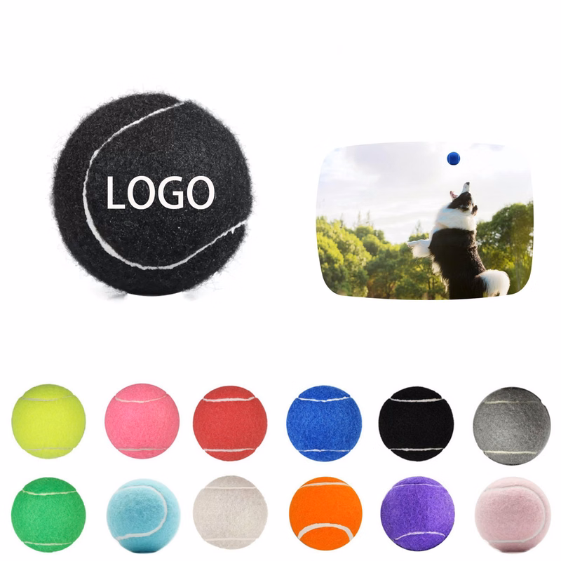 Custom Durable Pet Tennis Ball Dog Toy MOQ 10pcs