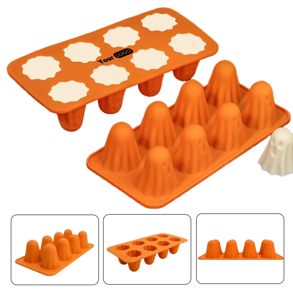 Halloween Ghost Silicone Mold 1