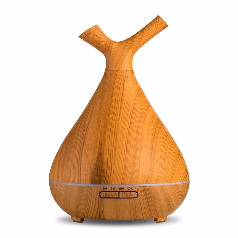 Wood Grain Ultrasonic Cool Mist Humidifier