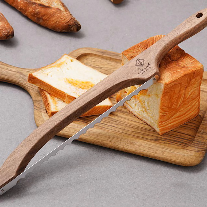 Wood Bread Slicer Cutter