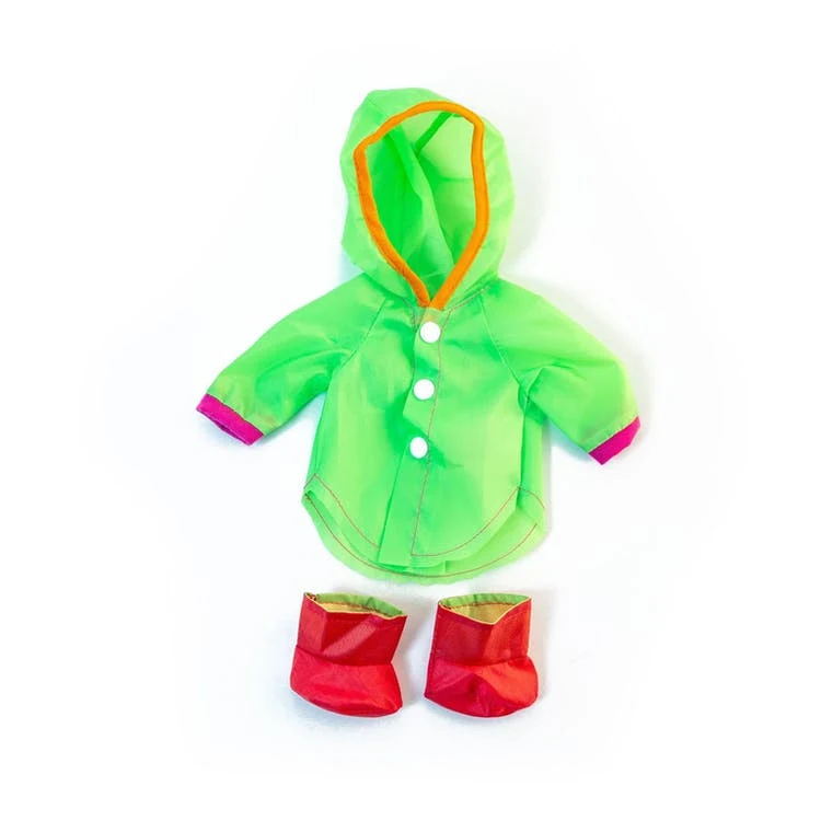 Clothing Sets for Dolls - 8.25" Raincoat & Boots 1