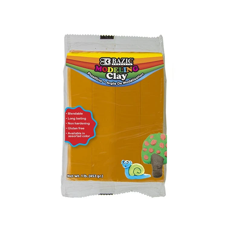 Modeling Clay - 16 oz Orange 1