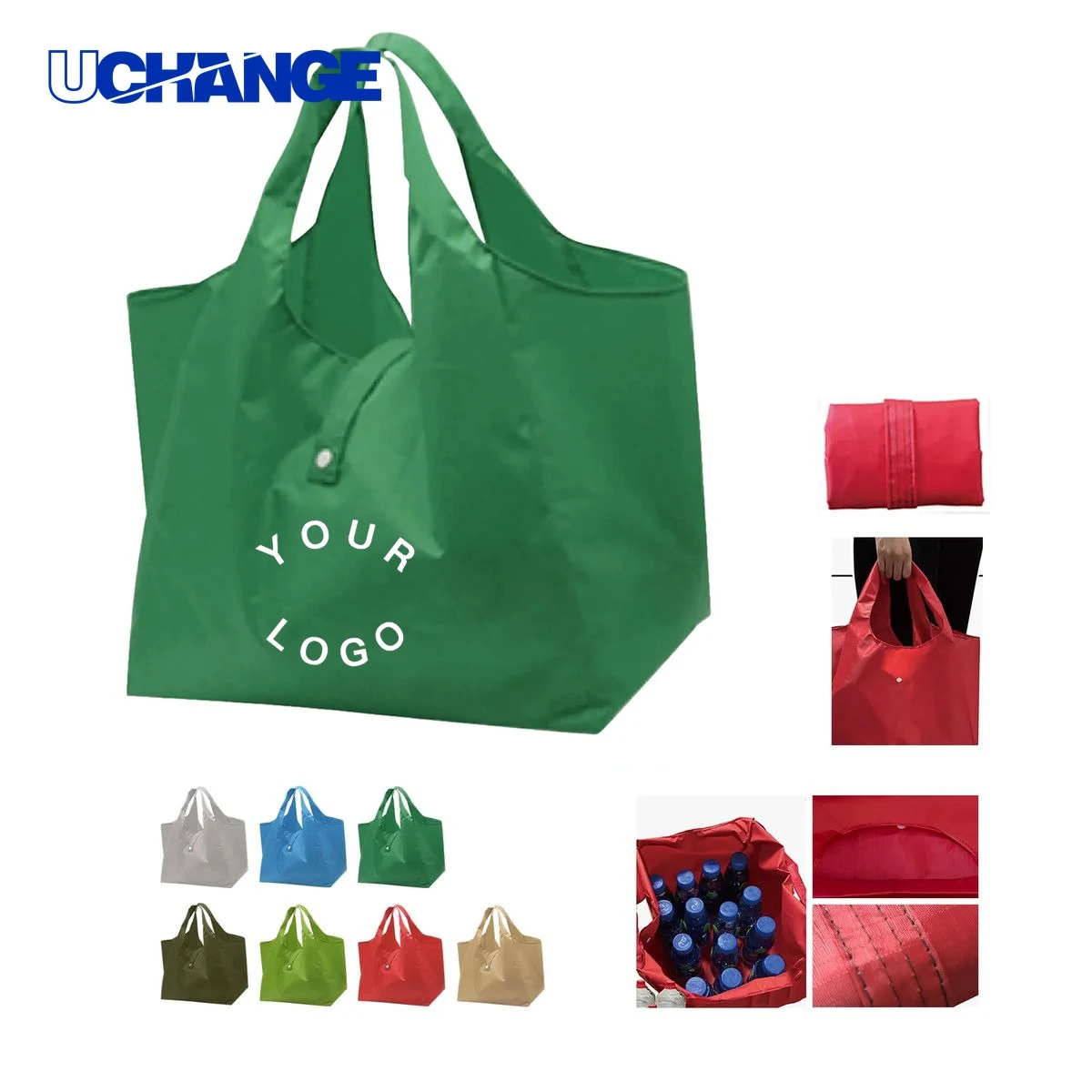 Oxford Foldable Grocery Shopping Bag 1
