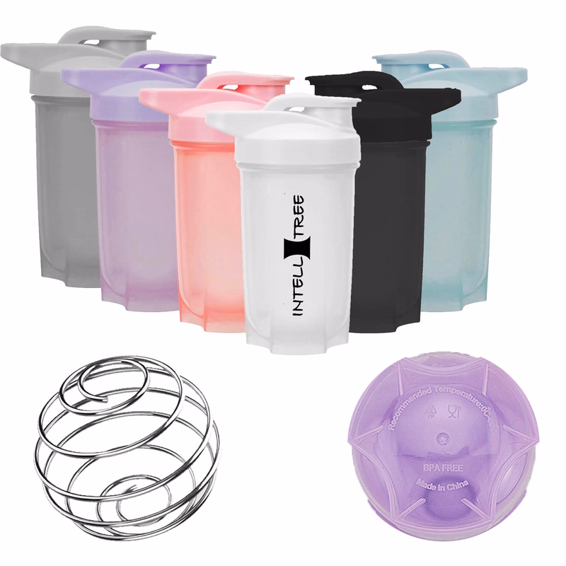 16 Oz Sports Shaker Bottle With Ball