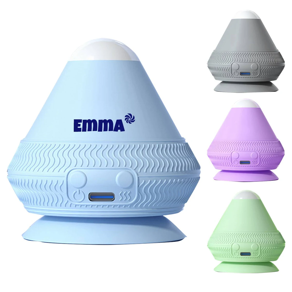 Silicone Rechargeable Heated Vibrating Massage Ball 1