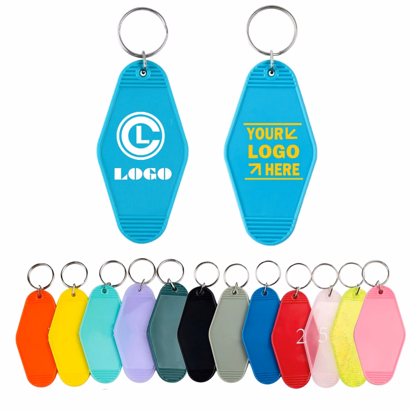Vintage Plastic Hotel/Motel Keychain