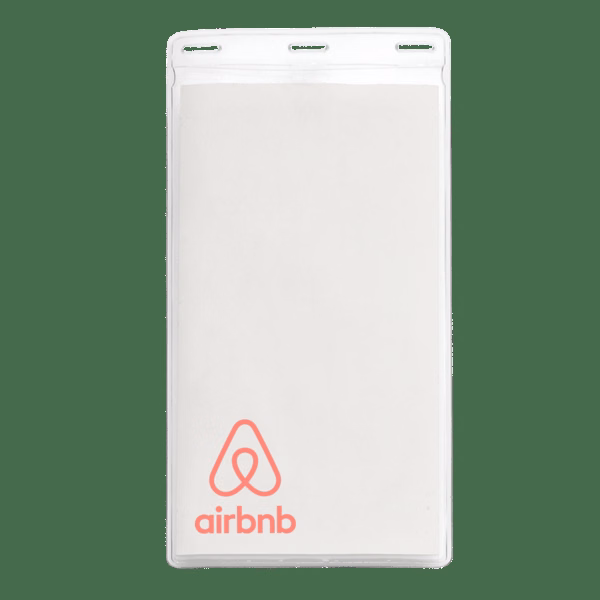 4" x 8" Printed Oversized Vertical Vinyl Pouch