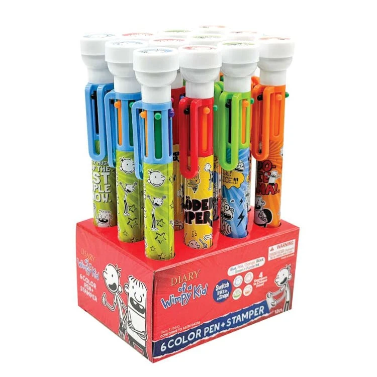 Diary Of A Wimpy Kid Pens - Assorted Colors 1