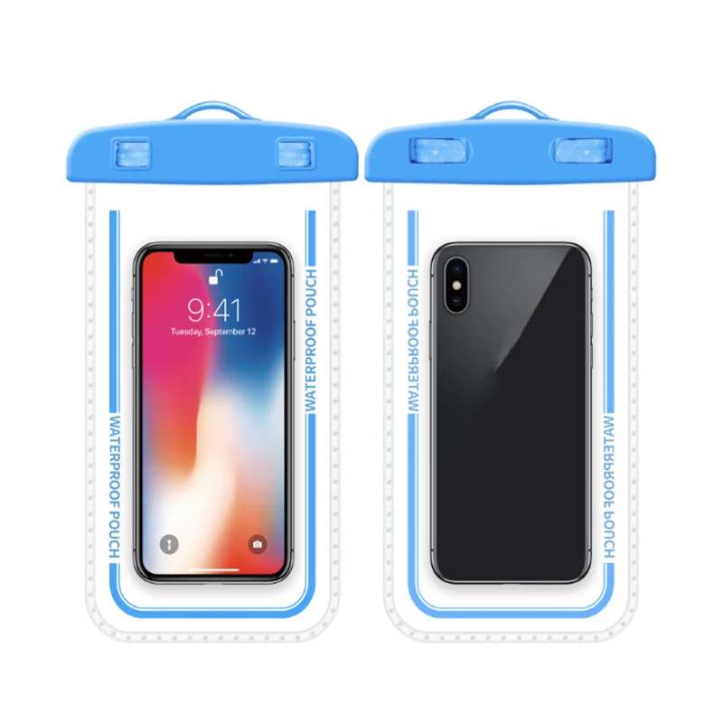 touch screen transparent mobile phone waterproof case 1