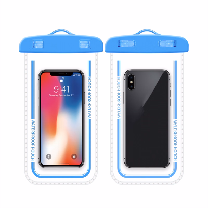 touch screen transparent mobile phone waterproof case
