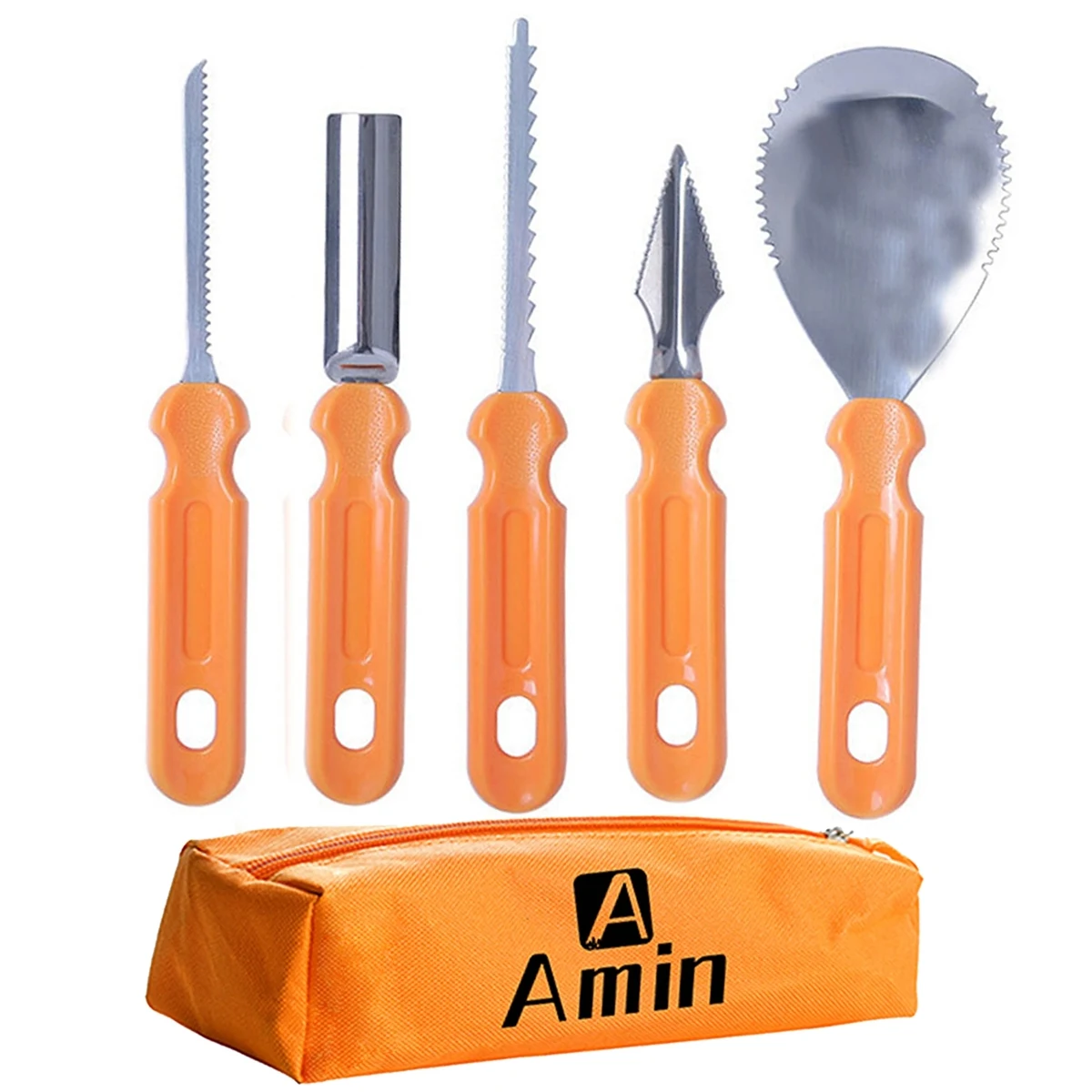 5 Pieces Pumpkin Engrave Kits 1
