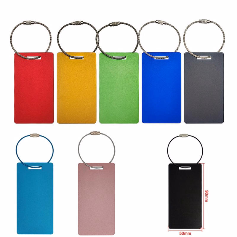 Personalized Metal Luggage Tag
