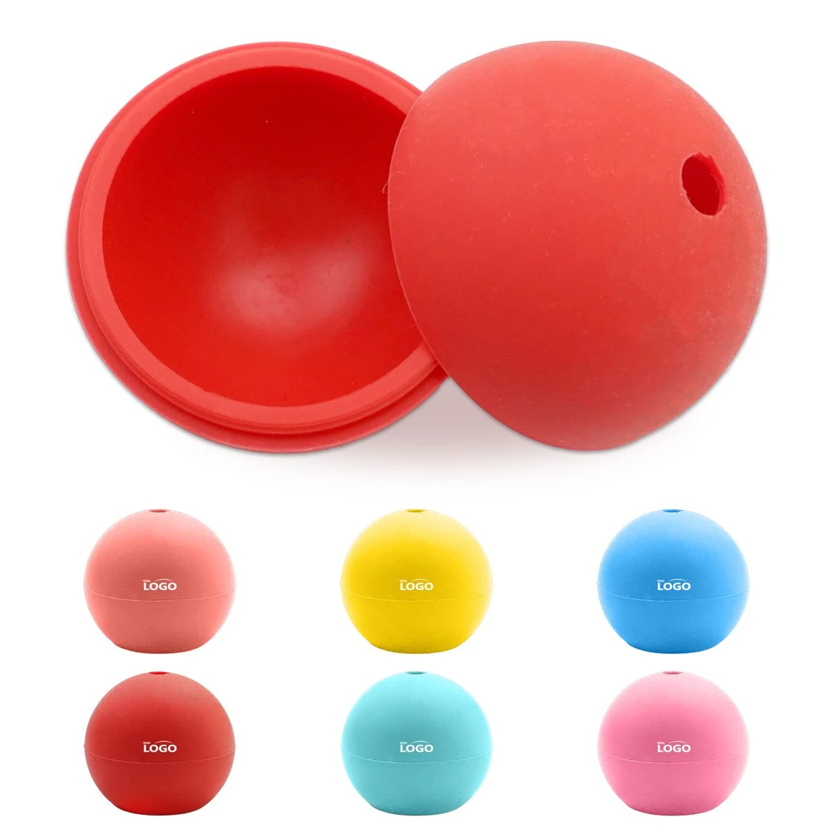 Quick- Easy Release Hole Silicone Hockey Ball Model 1