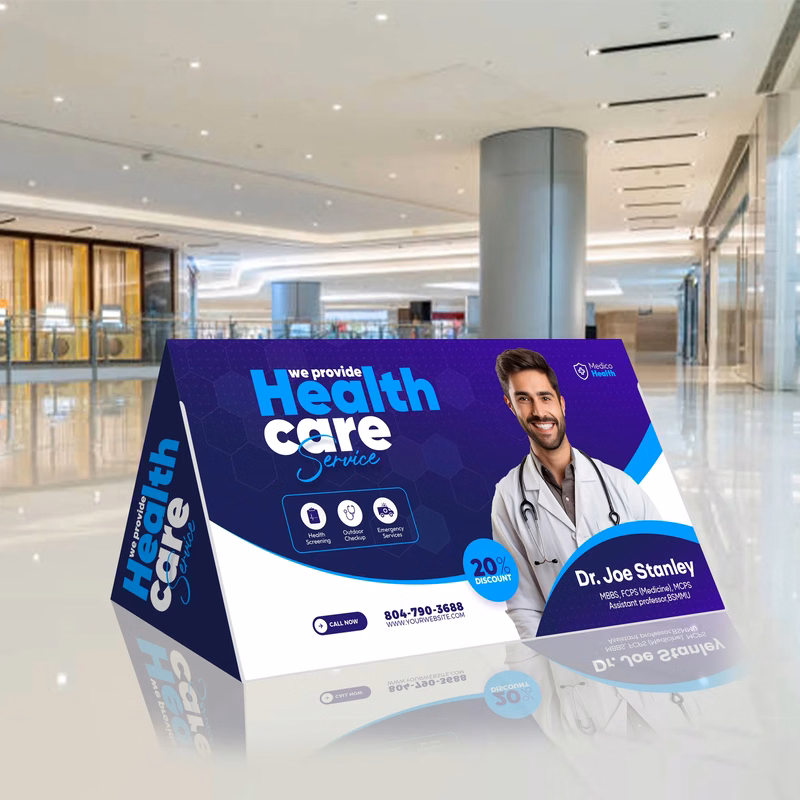 6' Triangle Banner Stand