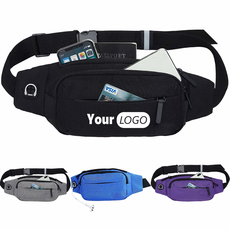 Large Crossbody Fanny Pack for Women Men Belt Bag