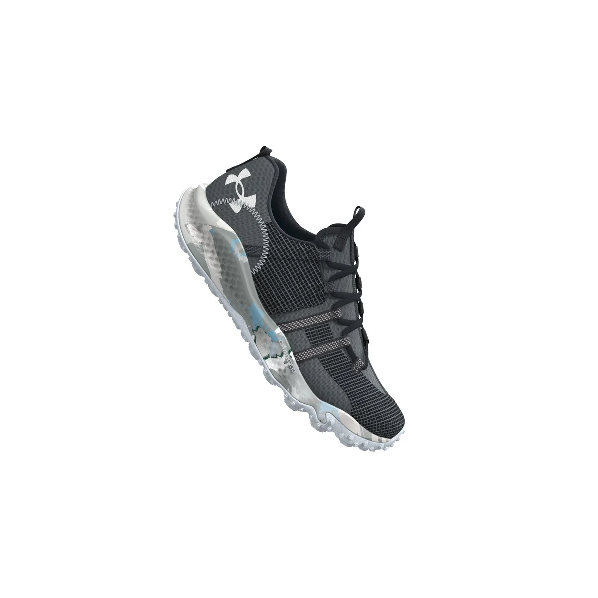 Men's UA Charged Maven Amphib Camo Trail Shoes 1