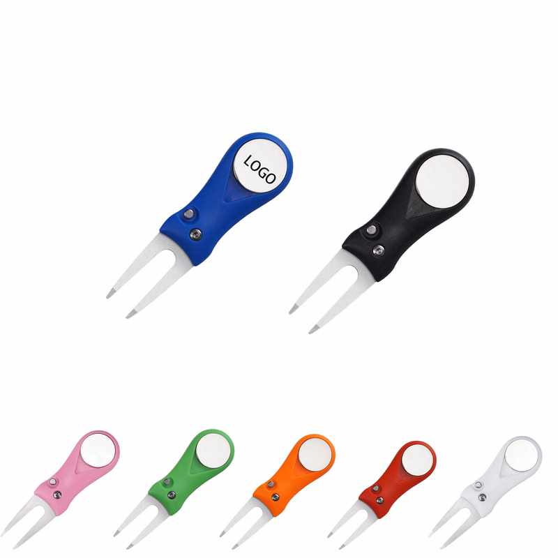 Foldable-Hndled Golf Green Fork