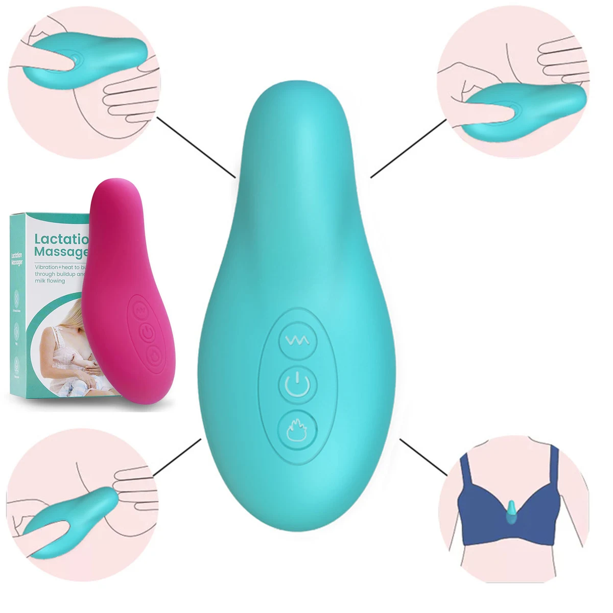 Lactation Massager for Breastfeeding 1