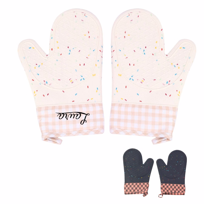 Heat-Resistant Kitchen Silicone Oven Mitt