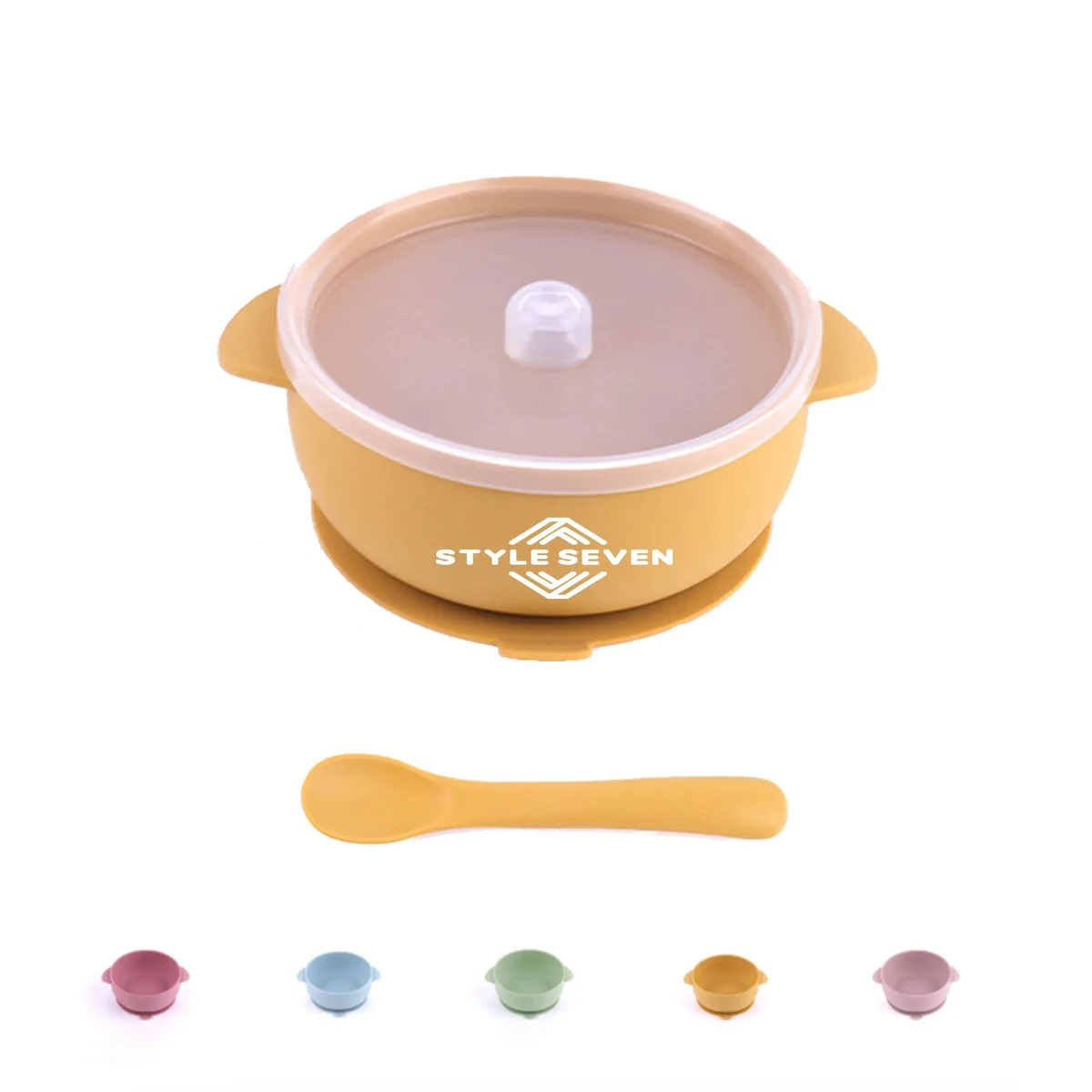 Skidproof Silicone Placemat Bowls 1