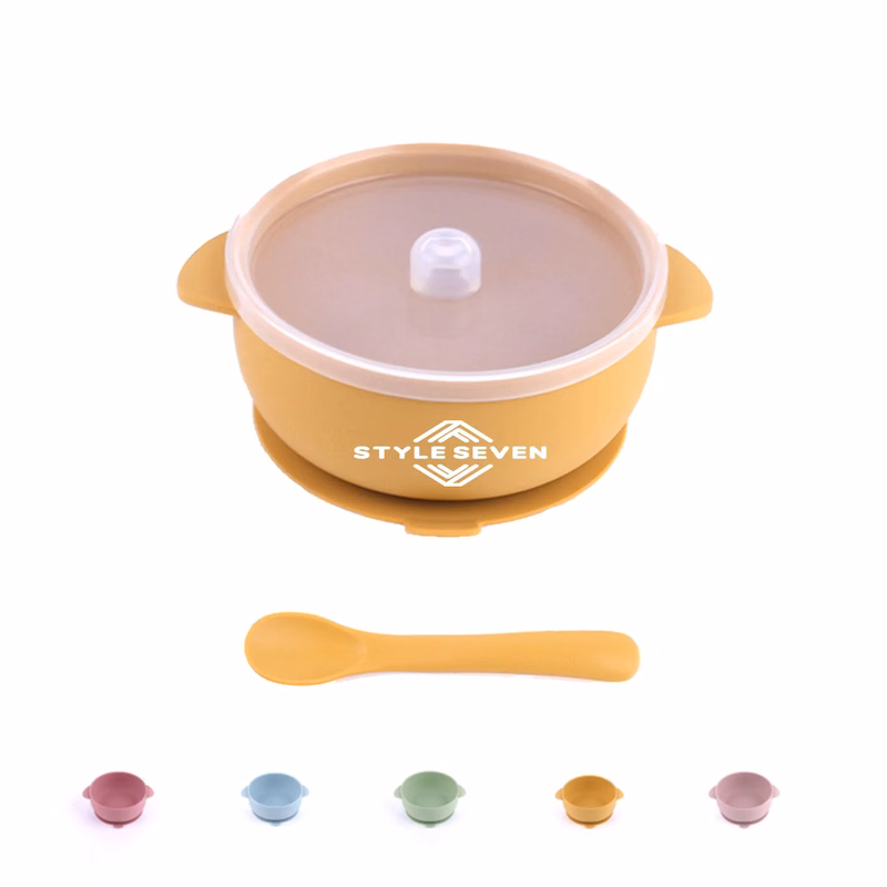 Skidproof Silicone Placemat Bowls