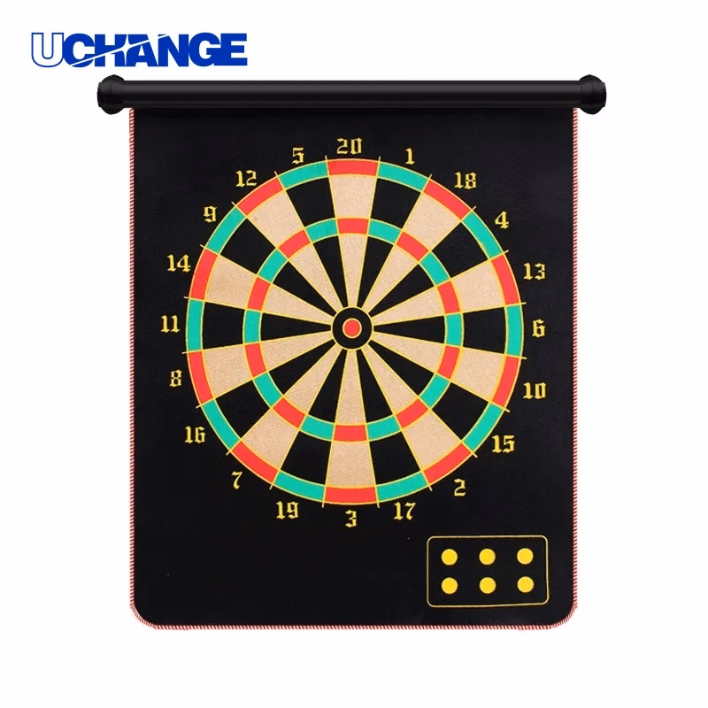 Double-Sided Magnetic Dart Board Indoor Game for Offices & Family Recreation
