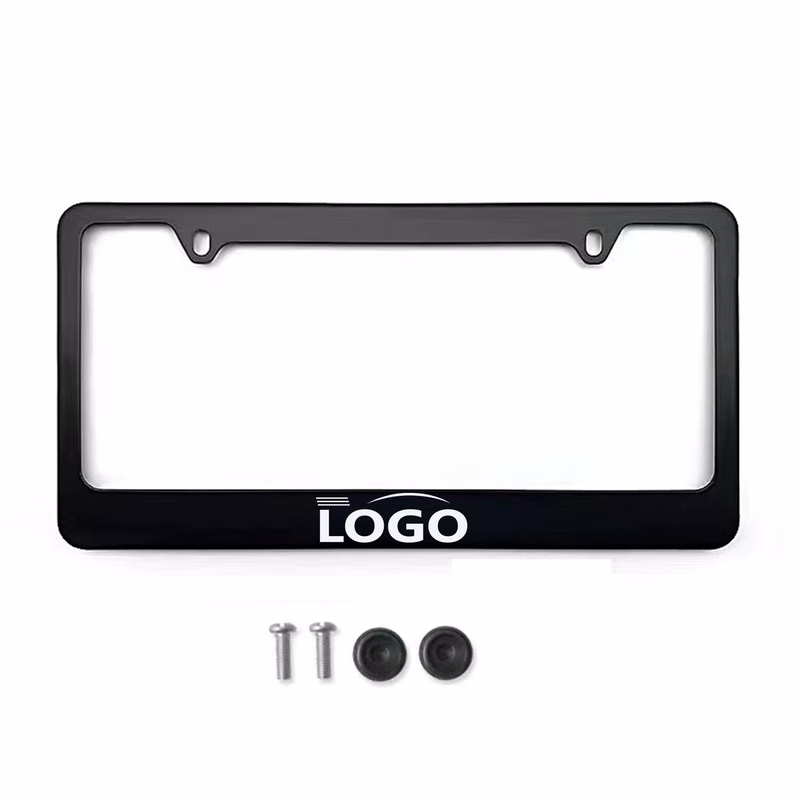 Matte Black License Plate Frames