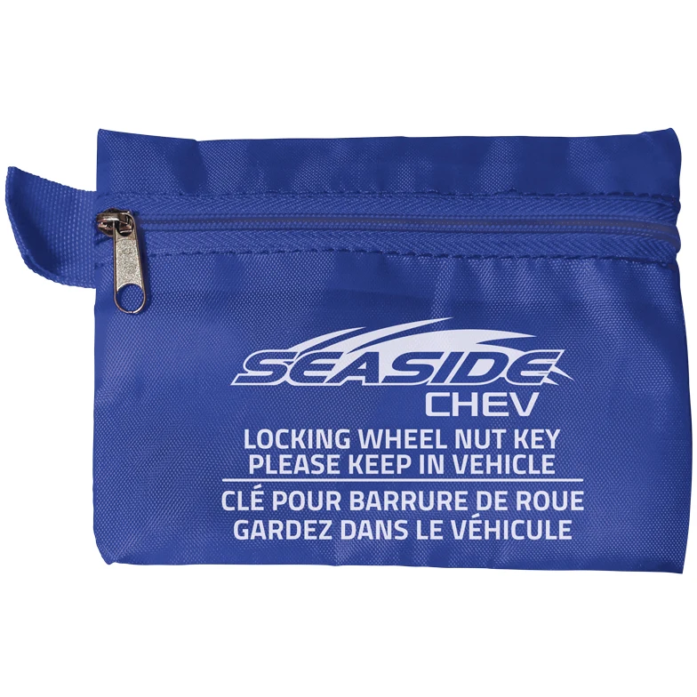Zipper Tote (5"x4 1/4") Spot Colour Imprint 1