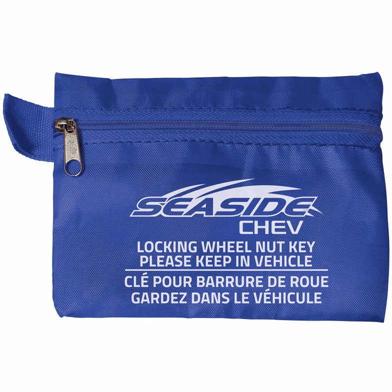 Zipper Tote (5"x4 1/4") Spot Colour Imprint