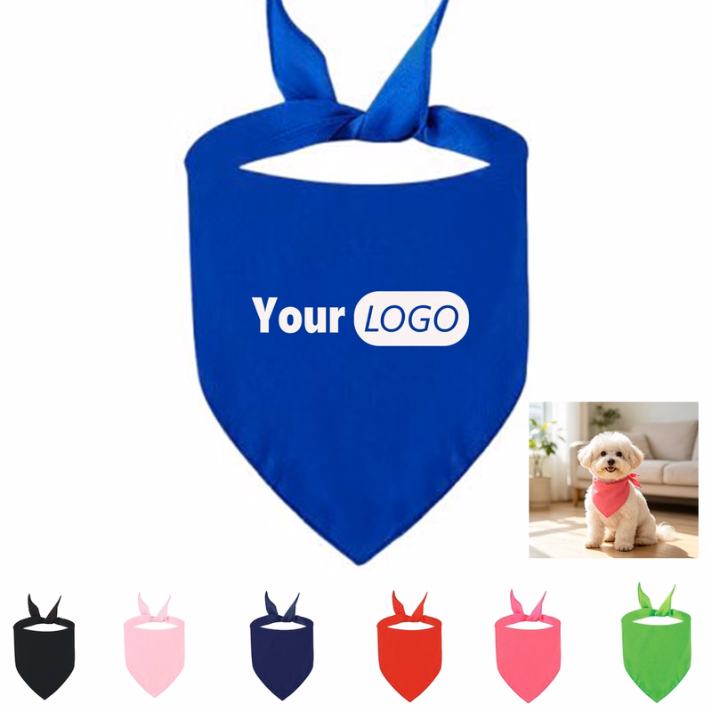 Polyester Pet Triangular Bandana