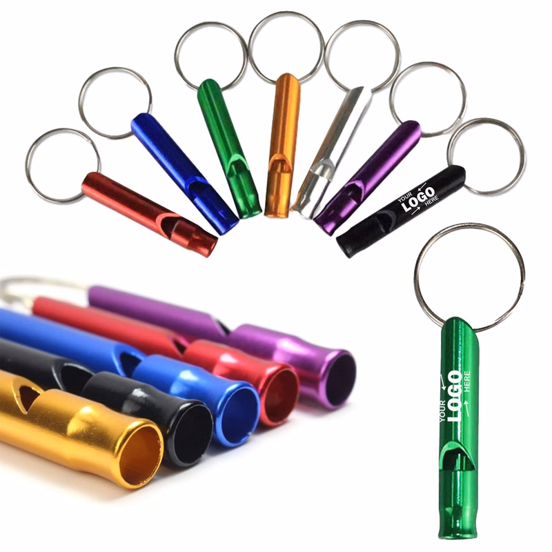 Lightweight Multi Color Aluminum Alloy EDC Survival Whistle