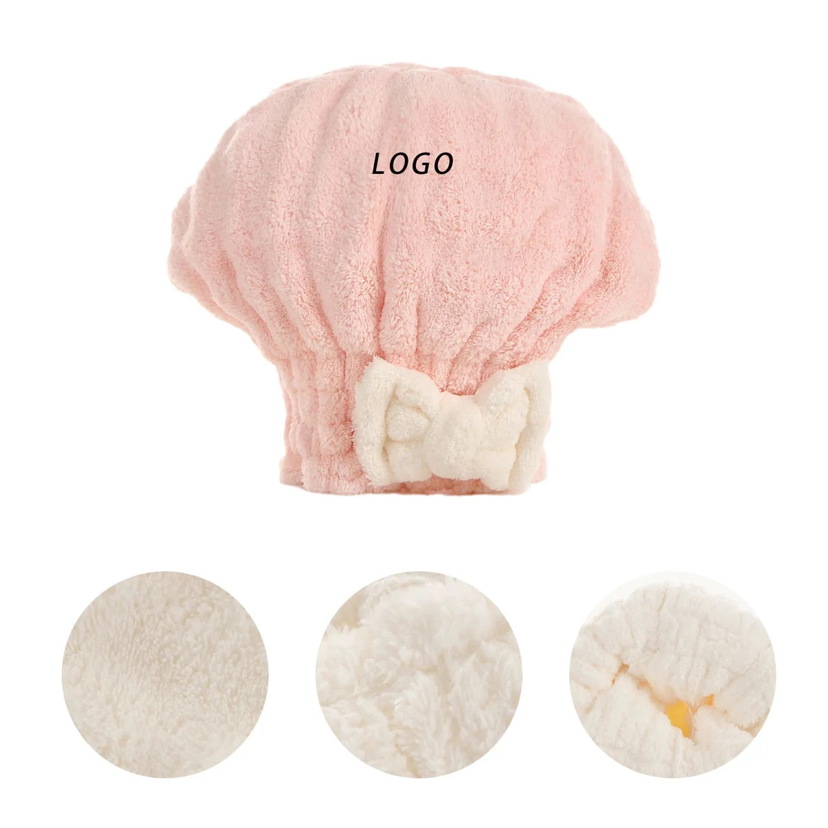 Waterproof Shower Cap With Logo For Bath, Gym, Healthcare 1