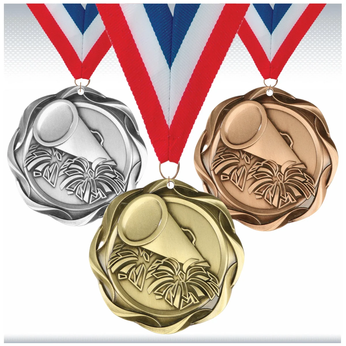 3" Fusion Cheer Medal 1