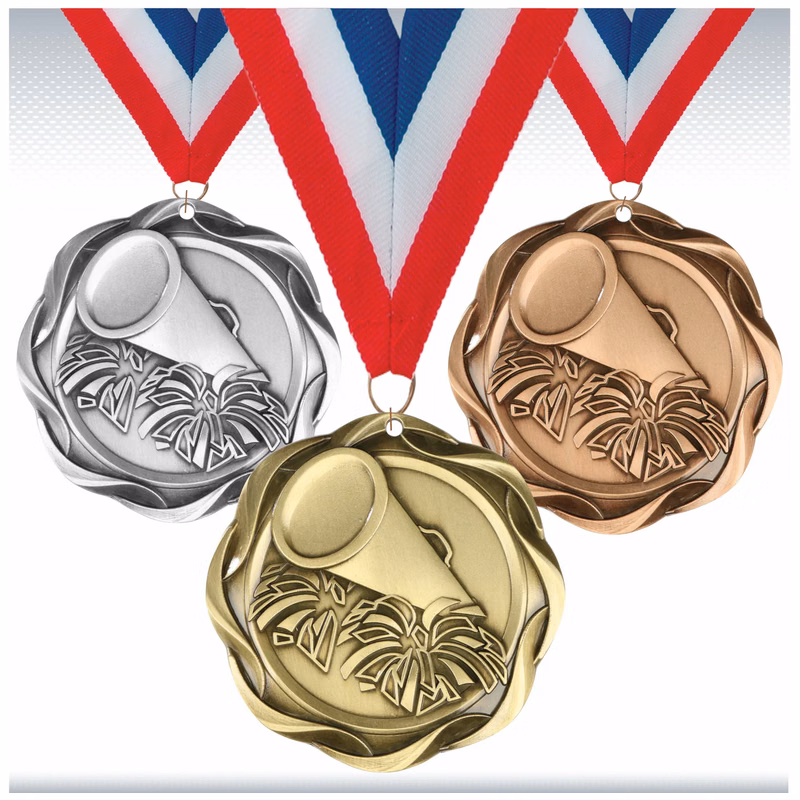 3" Fusion Cheer Medal