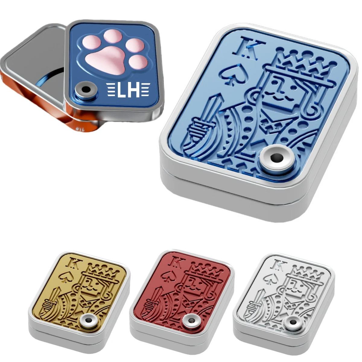 EDC Poker Push Fidget Toys 1