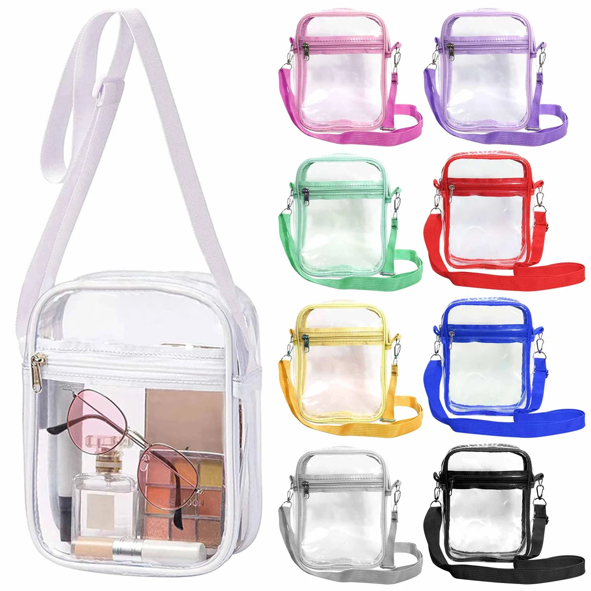 Clear PVC Shoulder Bag 1