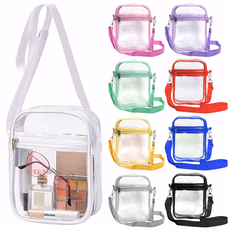 Clear PVC Shoulder Bag