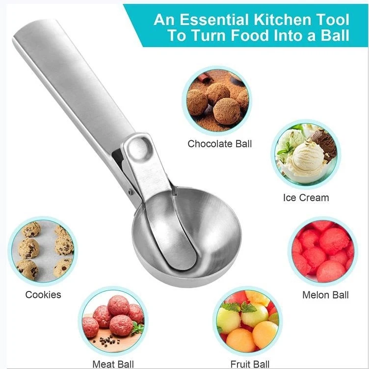 Trigger Ice Cream Scoop Tool 1